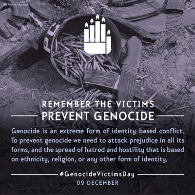 Genocide Prevention Day Dec 9